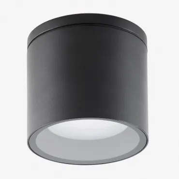 Plafon Sufitowy Do Użytku Zewnętrznego Z Aluminium Belito Czarna - Sklum