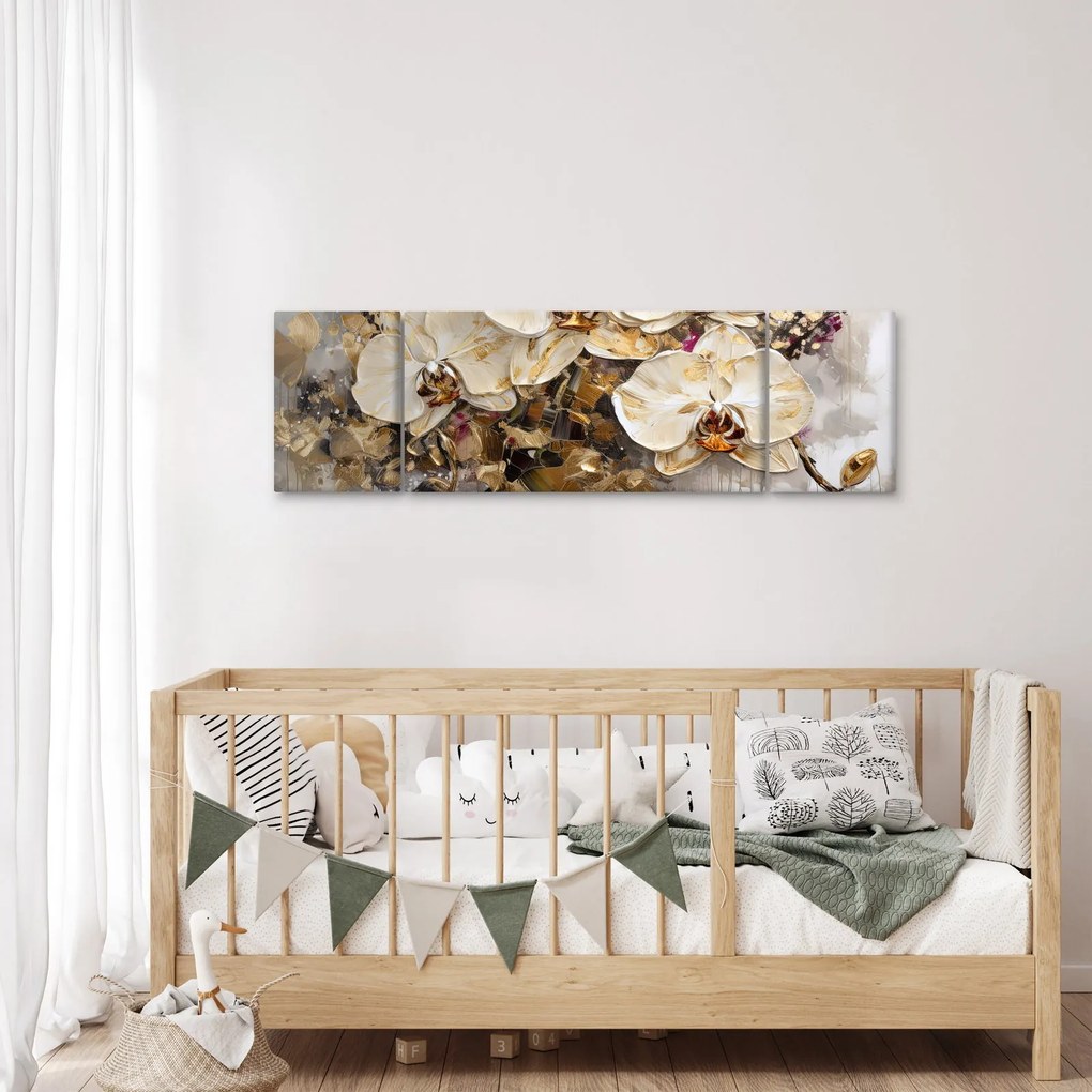 Obraz - Storczyki (170x50 cm)