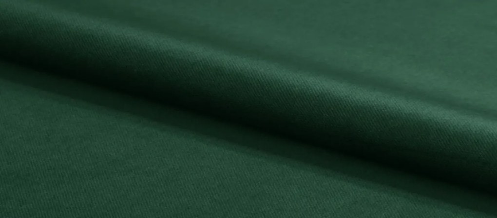 PROMOCJA Ciemnozielona rozkładana narożna sofa ZENA, dwustronna II. klasa