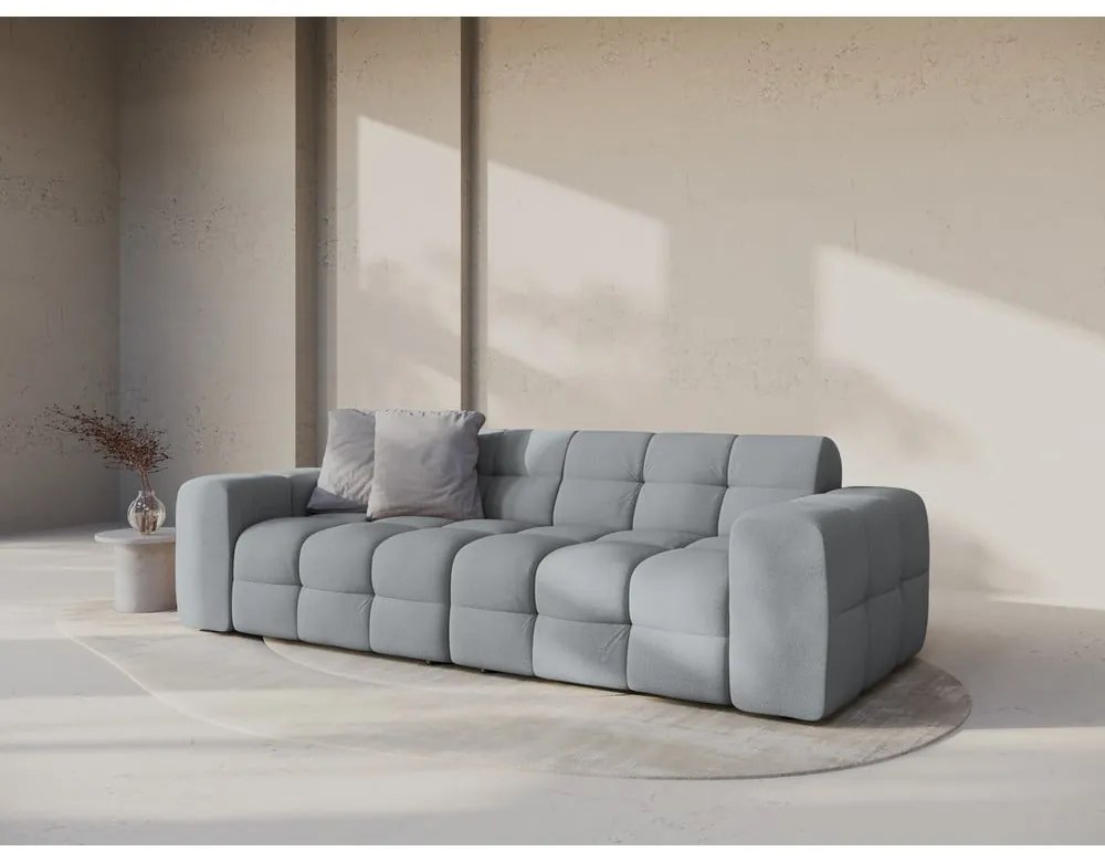Szara sofa 255 cm Kendal – Micadoni