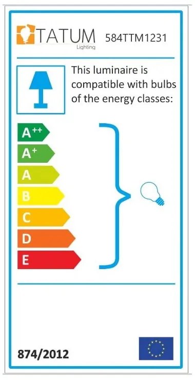 Czarna lampa wisząca z metalowym kloszem ø 36 cm Tattoo – Opviq lights