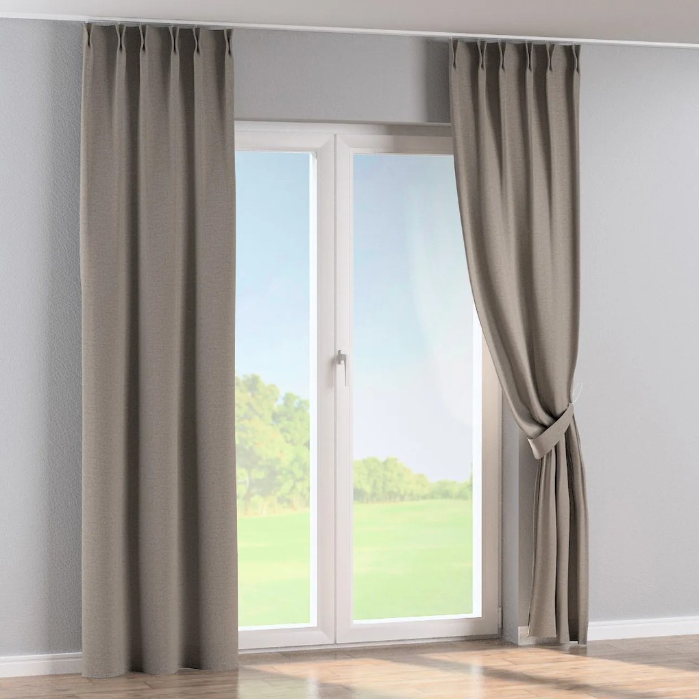 Zasłona na haczykach flex podwójnych