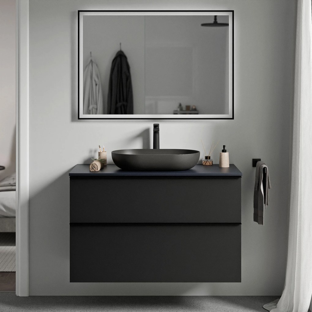 Meble łazienkowe szafka pod umywalkę nablatową LAVOA 80 cm