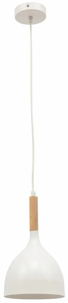 Lampa wisząca WOLDES I biała ELTAP