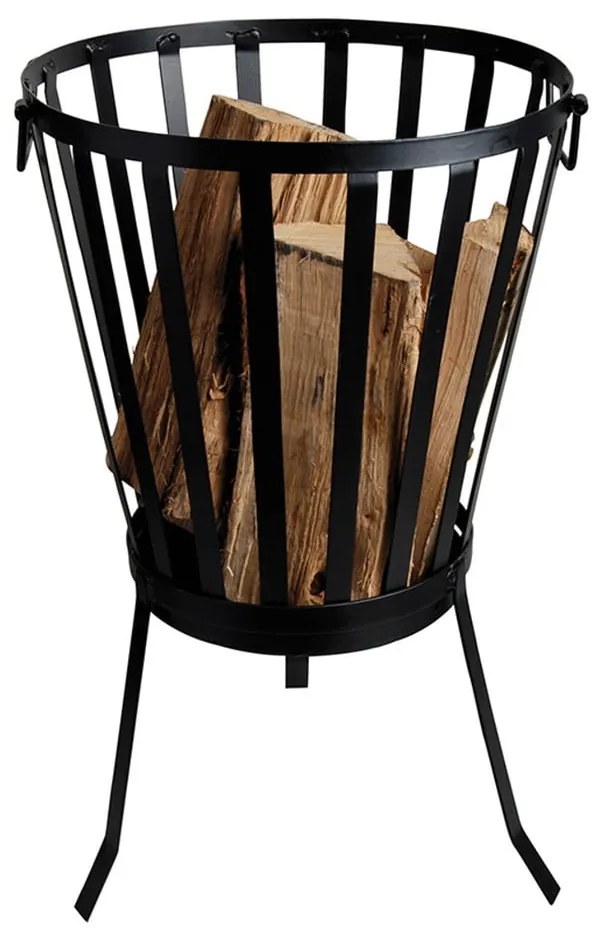 Metalowy kosz na drewno Esschert Design Camping