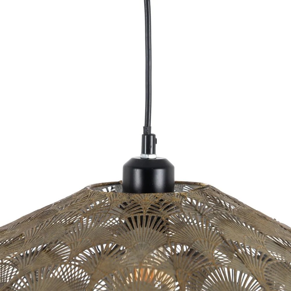 Lampa wisząca w kolorze złota z metalowym kloszem ø 41,5 cm – Ixia