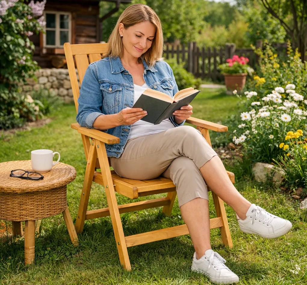 Doppler DOVER regulowany fotel ogrodowy