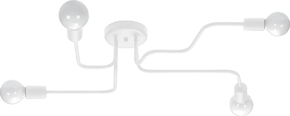 Żyrandol VECTOR 4 biały