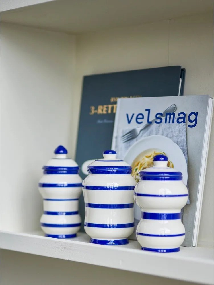 Ceramiczne pojemniki na żywność 3 szt. Maynard – Bloomingville