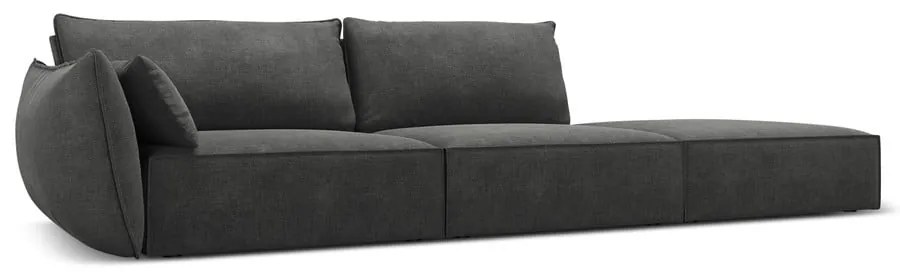 Szary szezlong (lewostronny) Vanda – Mazzini Sofas