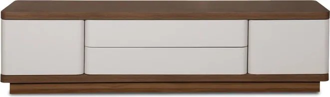 Szafka RTV TIERRA 180 cm Kaszmir/Orzech Japandi