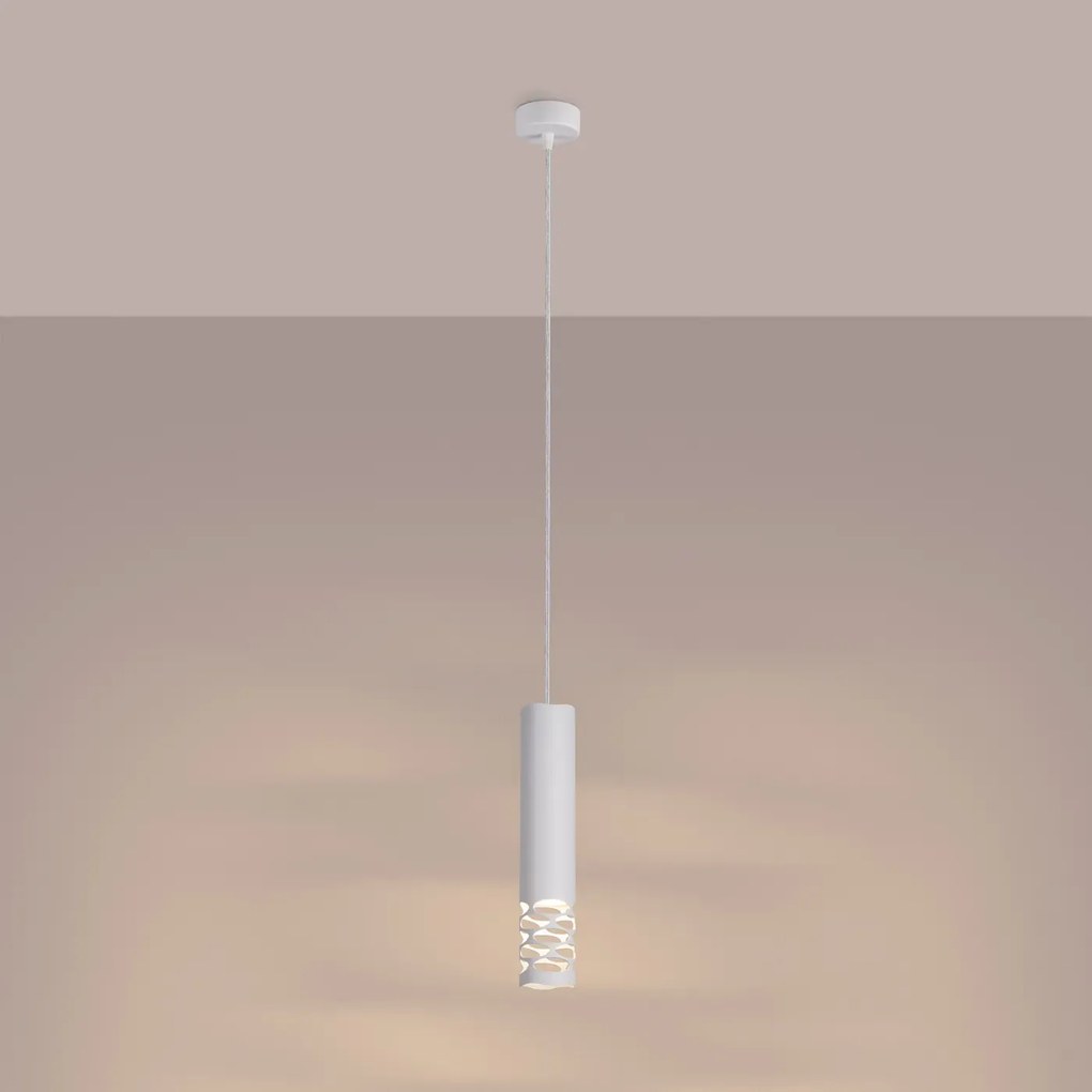 Lampa wisząca LIRO 1 biała SOLLUX LIGHTING