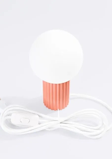 Brzoskwiniowa lampka nocna dekoracyjna H8-Z15