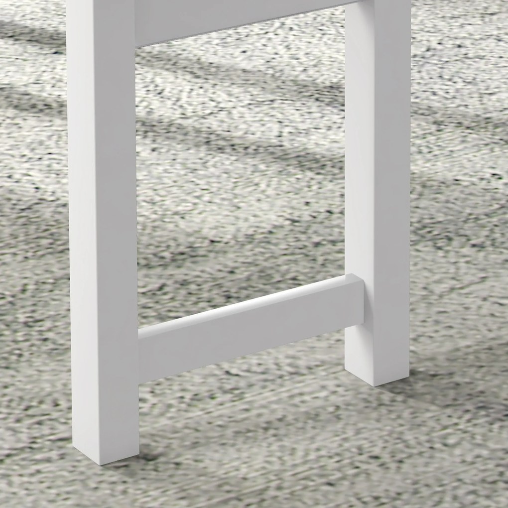 HOMCOM Zestaw mebli do jadalni stół z tapicerowanymi krzesłami i ławką 4 części komfortowy | Aosom PL