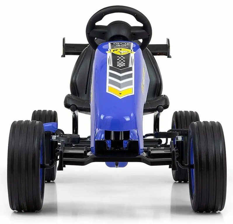 Milly Mally Quadricycle Go-kart Rocket, niebieski