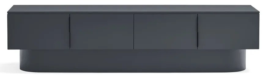 Antracytowa szafka pod TV 200x50 cm Totem – Teulat