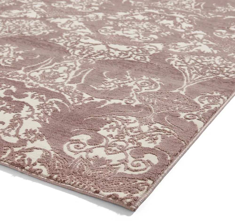 Wrzosowy dywan 200x285 cm Imperial Wine – Think Rugs