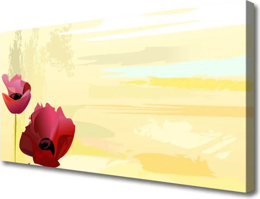 Fotoobraz na płótnie Wiosenna Natura w Kwiatach