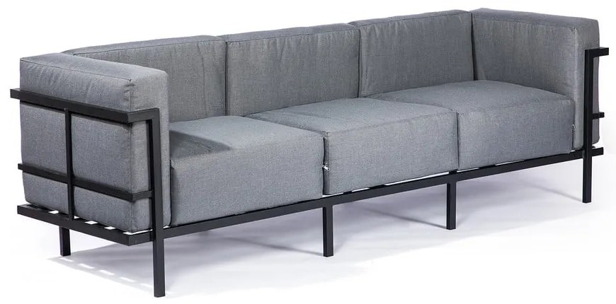 Szara 3-osobowa sofa ogrodowa Bonami Selection Bellisima