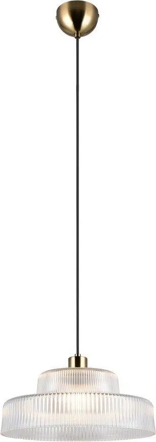 Lampa wisząca ze szklanym kloszem ø 35 cm Abella – Reality