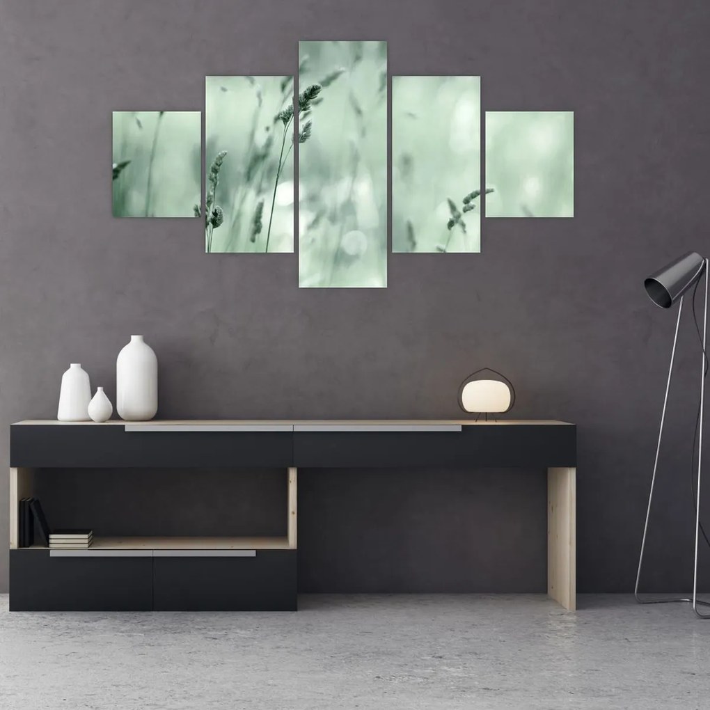 Obraz - Zielona łąka (125x70 cm)