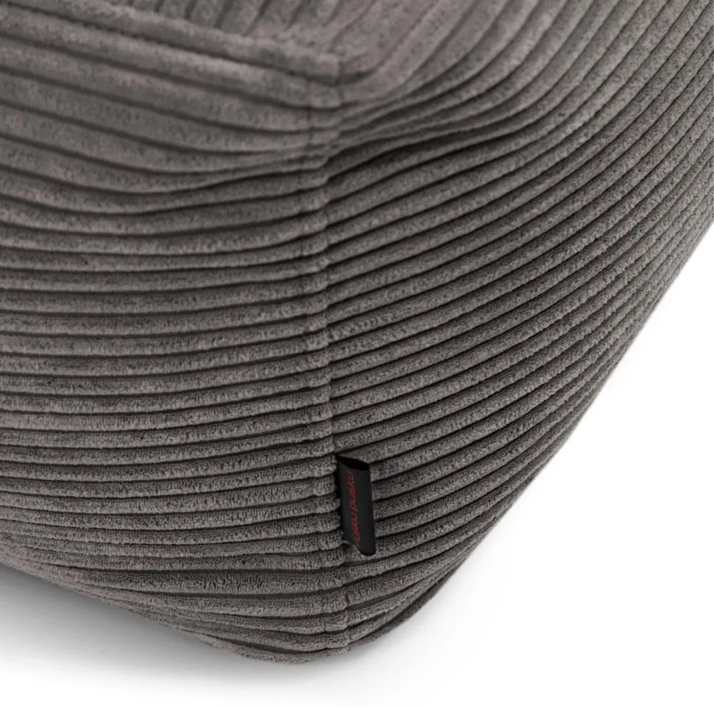 Zielony sztruksowy worek do siedzenia Softbox MooG – SLOWDOWN