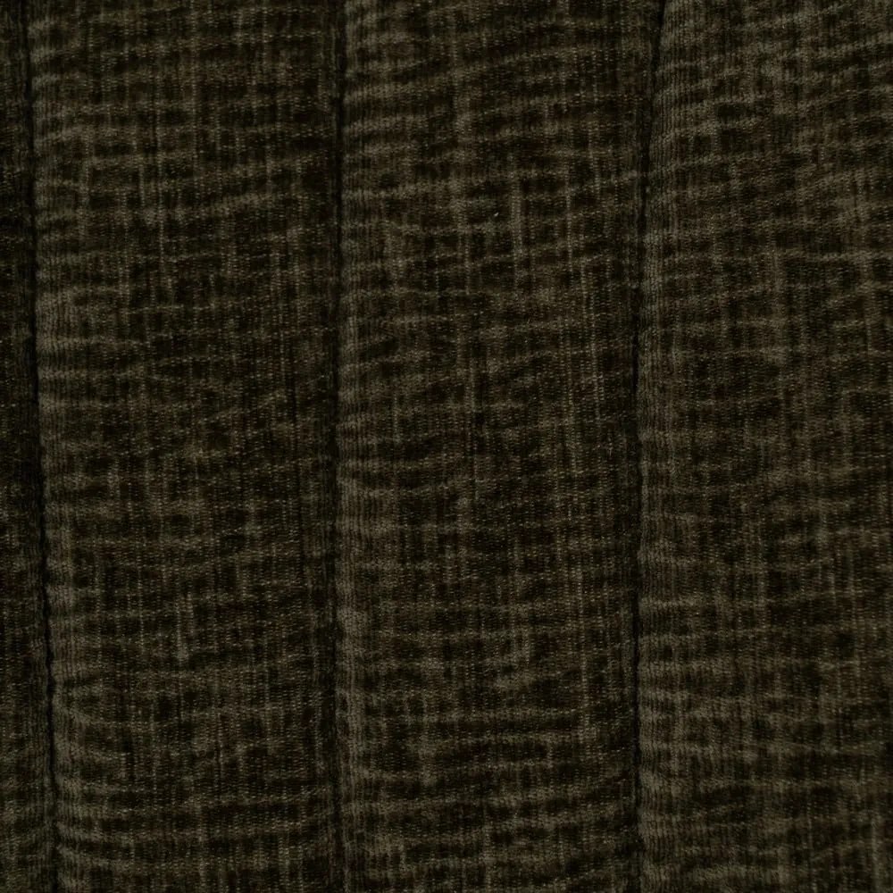 Zielony fotel z tkaniny szenilowej Glam – Ixia