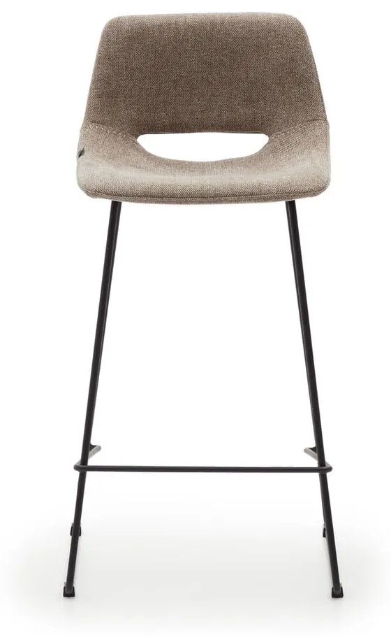 Jasnobrązowy hoker (wysokość siedziska 65 cm) Zahara – Kave Home