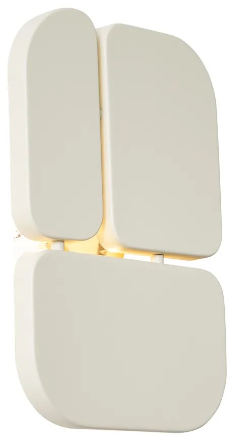 Designerski Kinkiet / Lampa scienna beżowy 3-punktowy - PlanesDesignerski Oswietlenie wewnetrzne