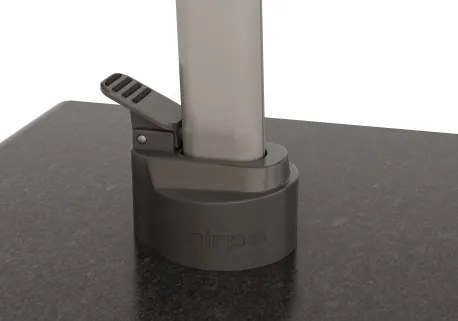 HYPERION 340 PRESTIGE – luksusowy huśtawkowy parasol ogrodowy z bocznym drążkiem : Kolor parasola - Khaki