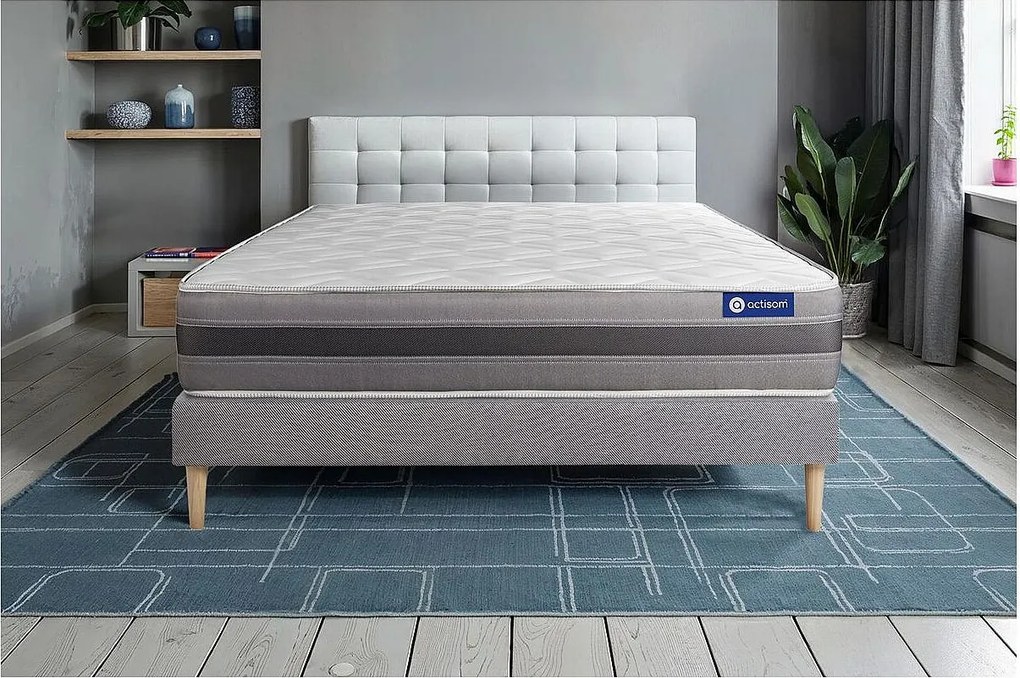 Materac Actilatex relax 200x200cm + zestaw podstawa lózka