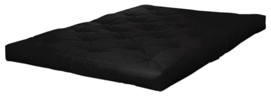 Czarny miękki materac futon 200x200 cm Sandwich – Karup Design