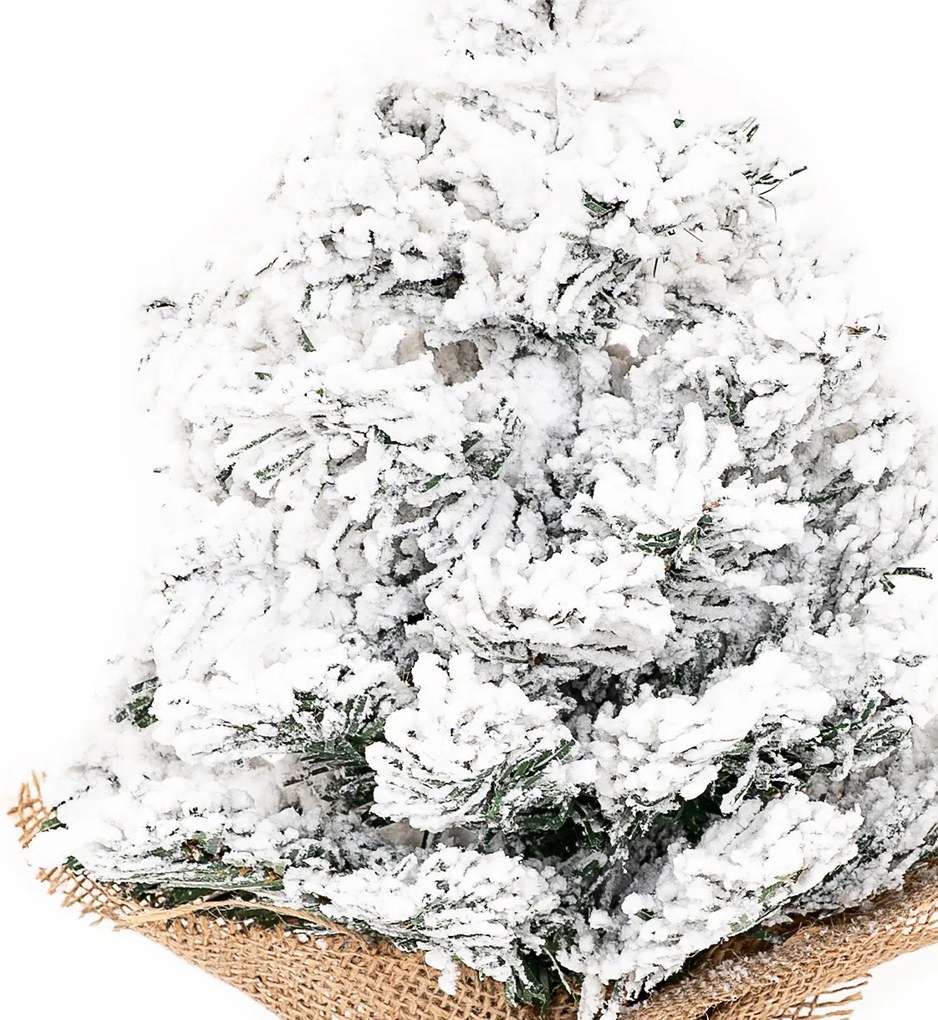 Choinka zaśnieżona w jucie Tiga, 30 cm, 30 cm