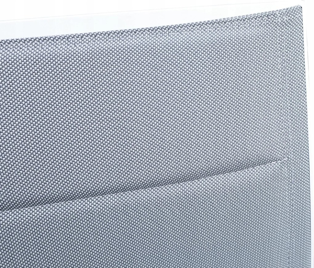 3587W-WH Krzesło Ogrodowe Aluminiowe Białe 56x65x88 cm Komfortowe Wytrzymałe Pianka