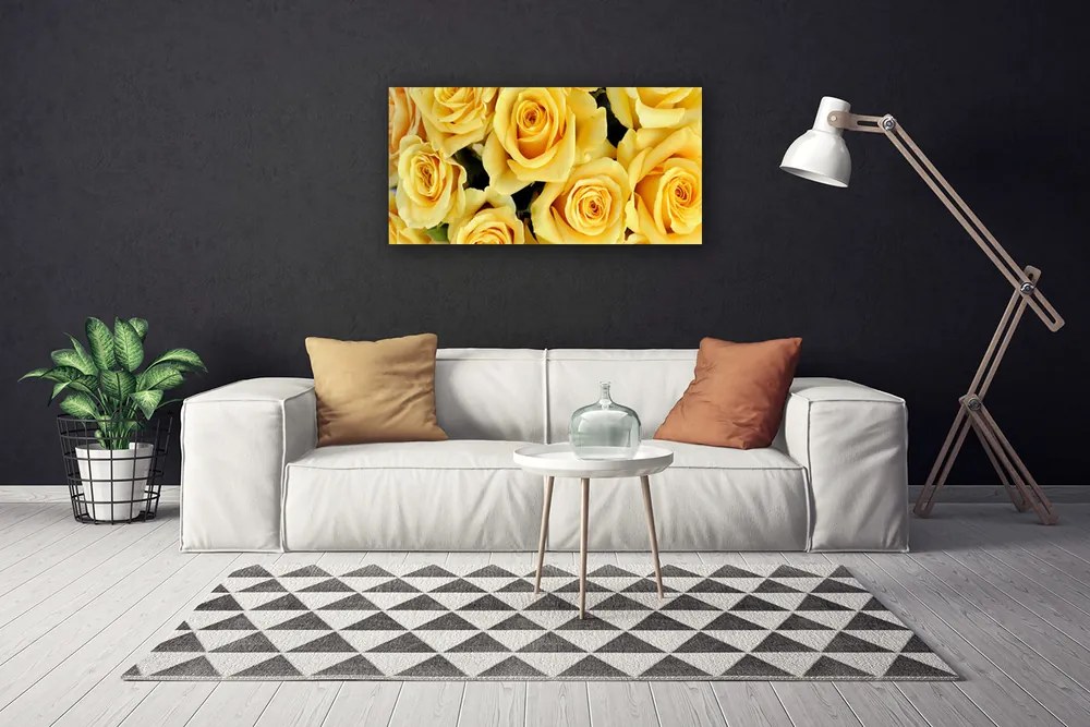 Obraz canvas Królewskie Róże w Ogrodzie