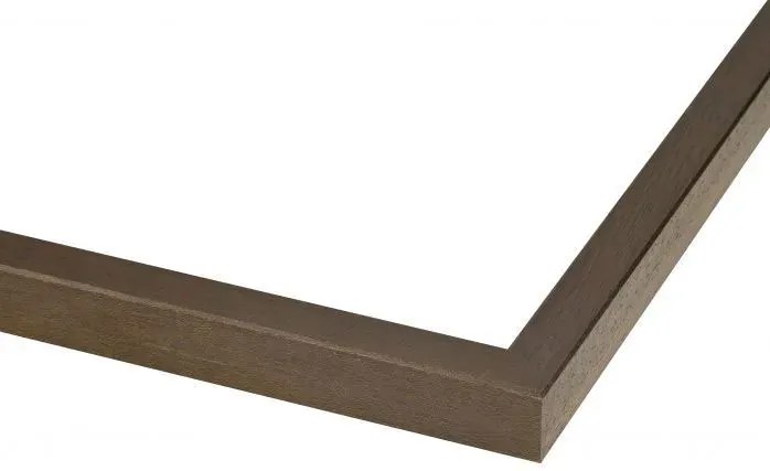 Ciemnobrązowe lustro ścienne drewniane R8-D87