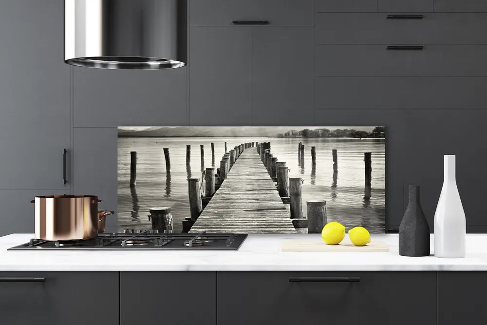 Panel nad blat kuchenny Konstrukcja Mostu nad Morzem