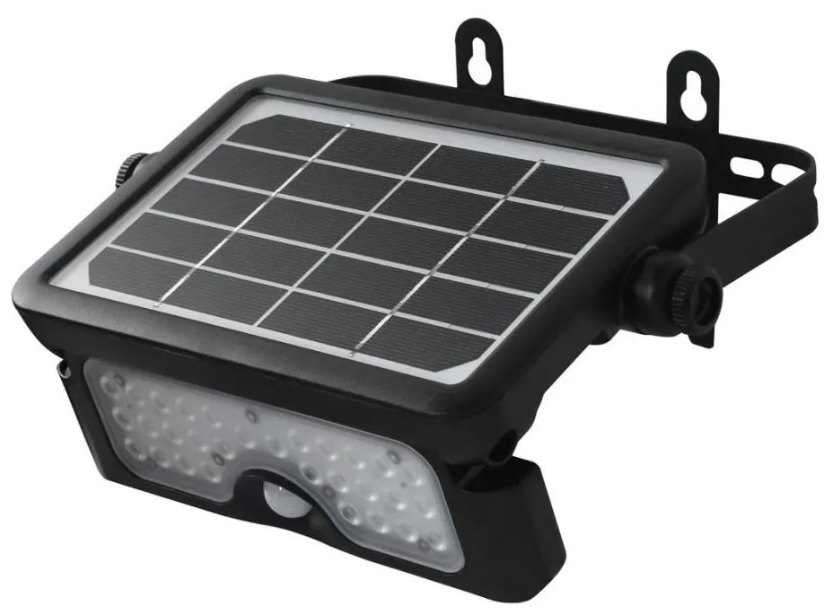LED solarny reflektor z czujnikiem ruchu EPAD LED/5W/3000 mAh 3,7V 4000K IP65