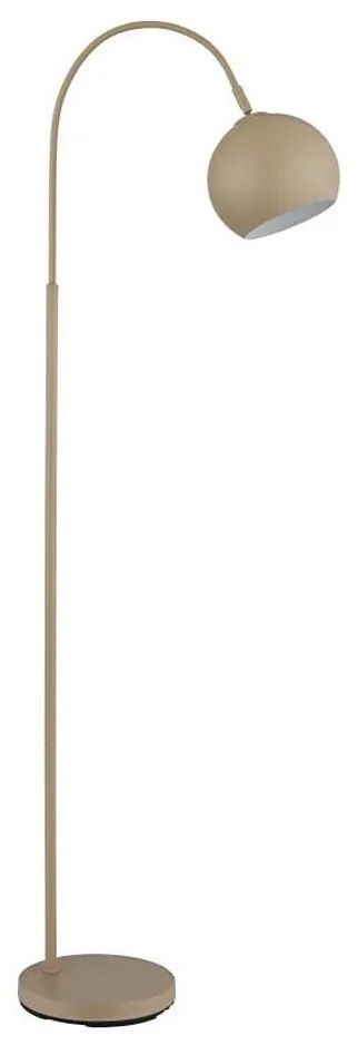 Globo 24779S - Lampa podłogowa BENNO 1xE27/60W/230V beżowy