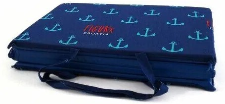 B.E.S. Petrovice Leżak plażowy, niebieskie kotwice
