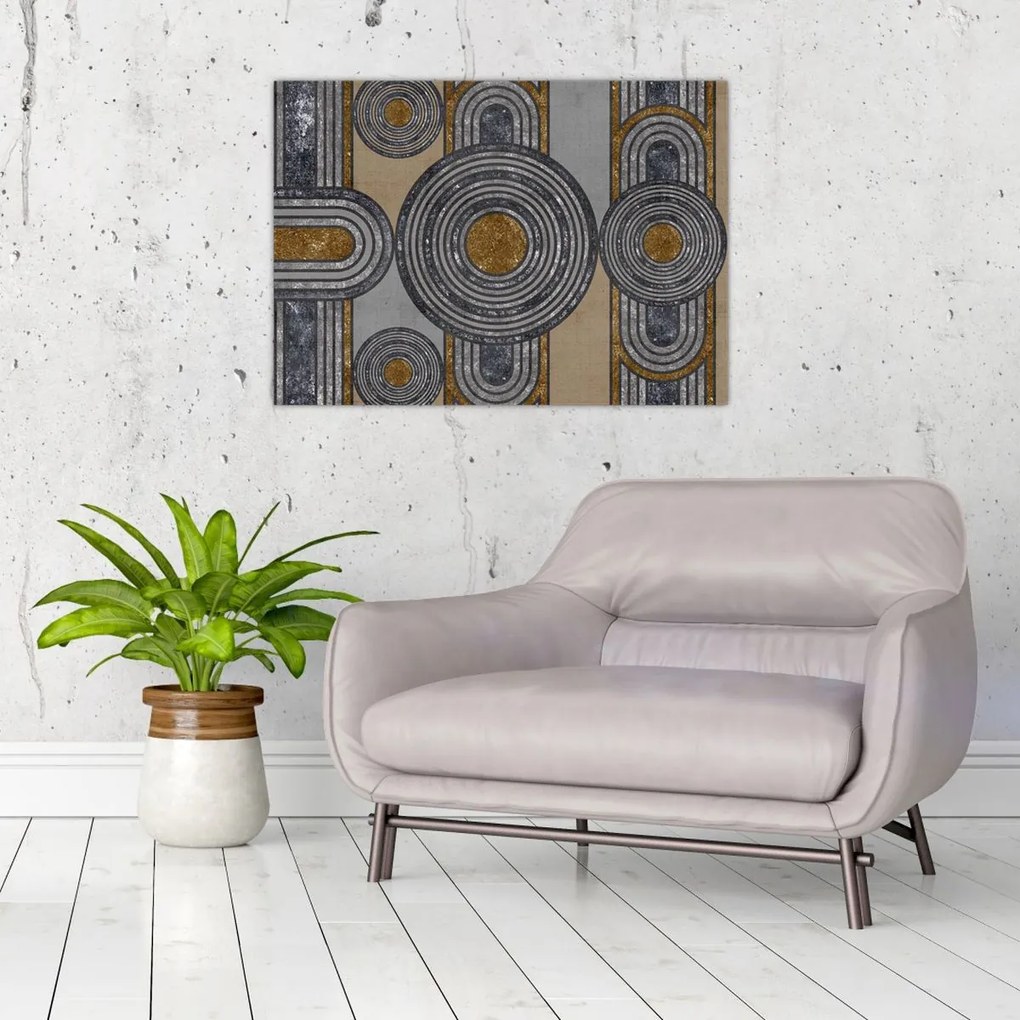 Obraz na szkle - Wzory dekoracyjne (70x50 cm)