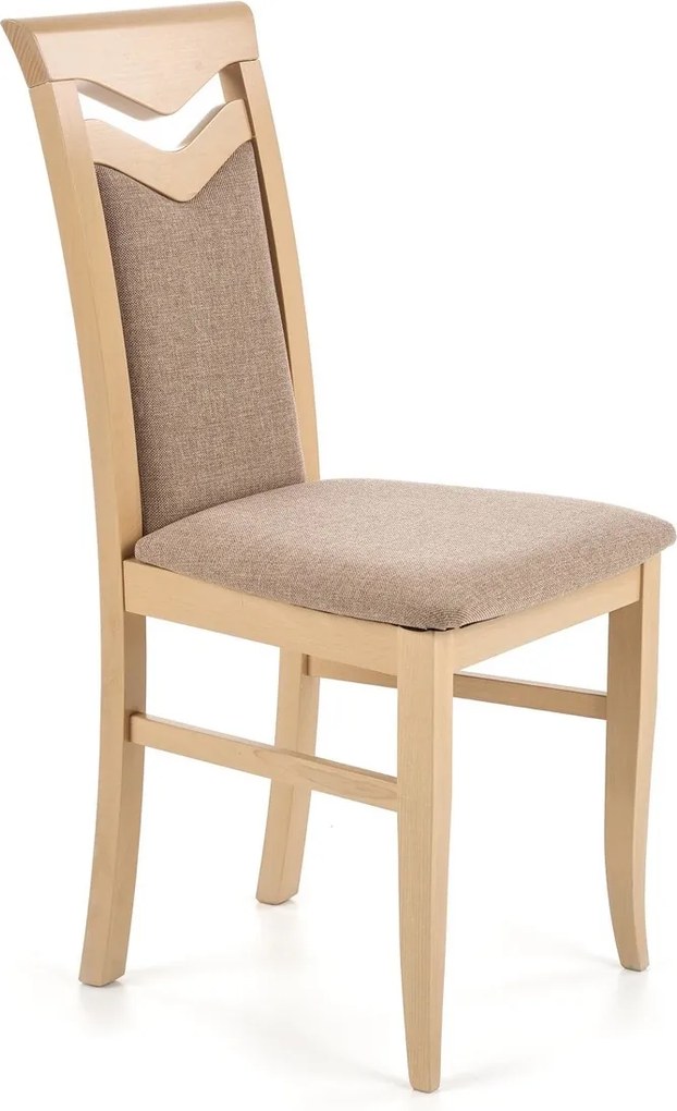 Drewniane krzesło Citrone dąb sonoma