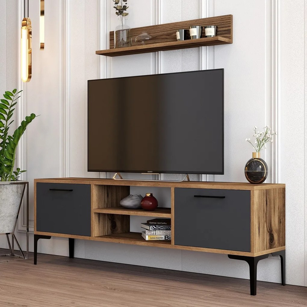 Stolik pod telewizor Riga Antracyt