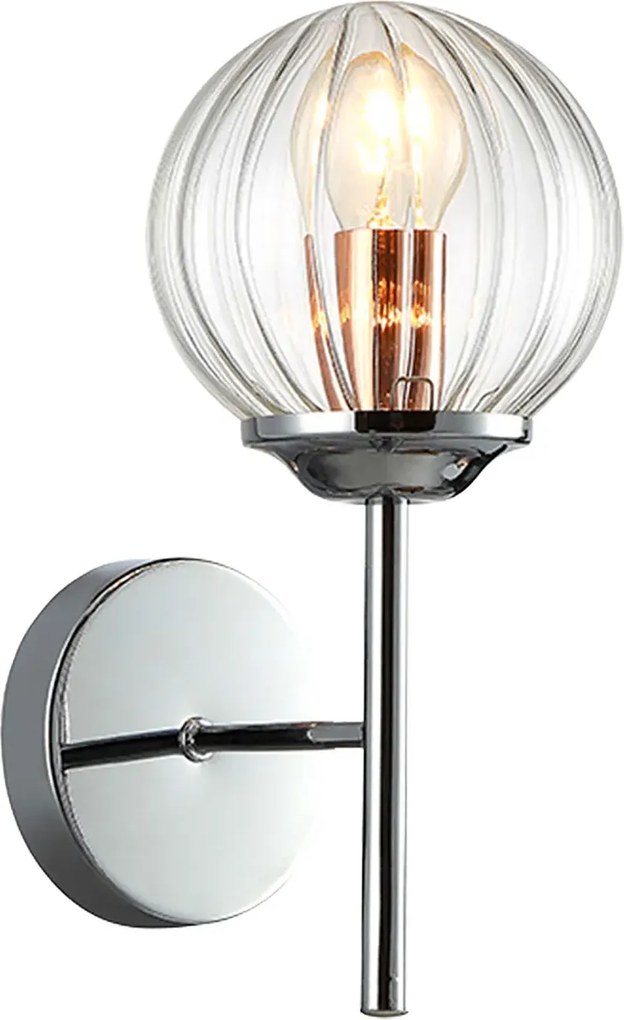 Nowoczesny kinkiet w stylu glamour - K120 E2-D10
