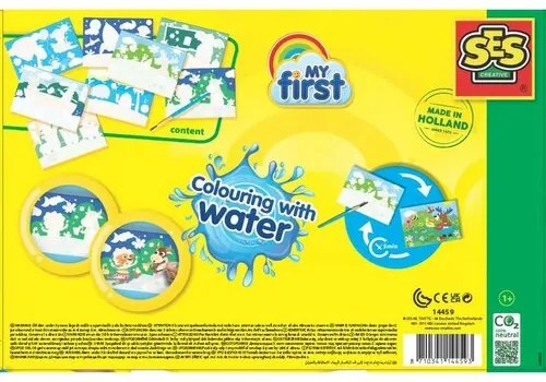 Ses Moje pierwsze malowanie pędzelkiem i wodą Megazestaw