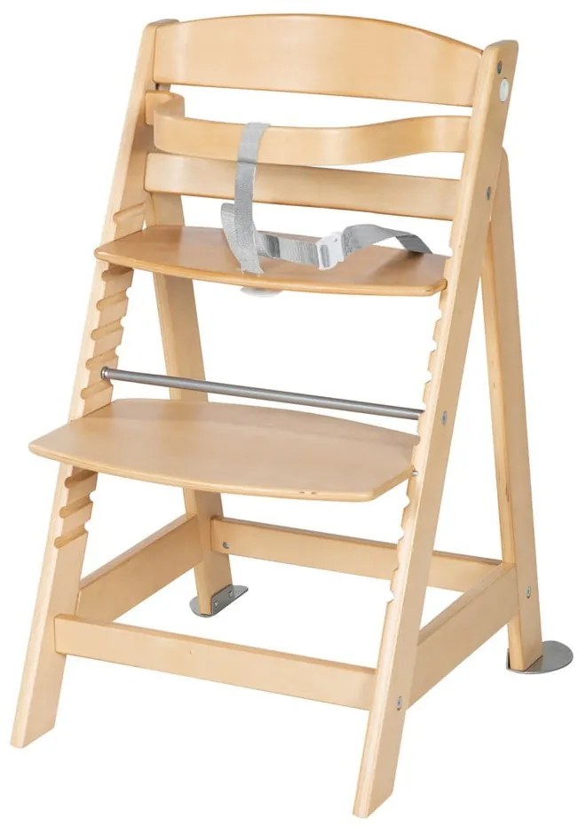 Jasnozielono-naturalne krzesełko do karmienia Style Born Up 2in1 – Roba