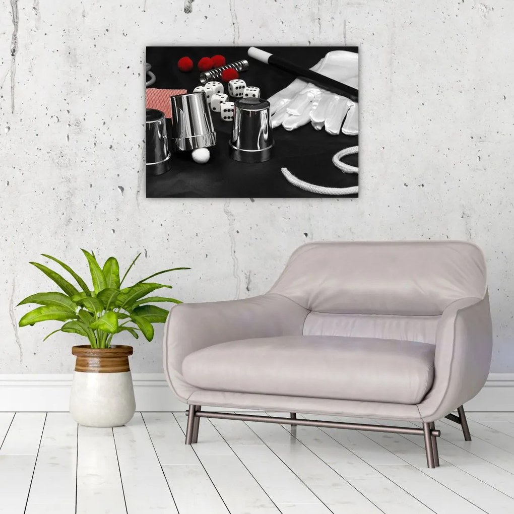 Obraz rzeczy magika (70x50 cm)