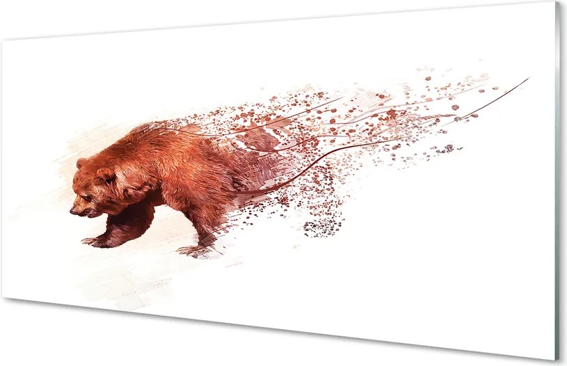 Panel nad Blat Kuchenny Sylwetka Niedźwiedzia