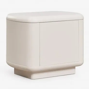 Szafka Nocna 55x40 Cm Z Mdf Cixila Gardenia Biel - Sklum