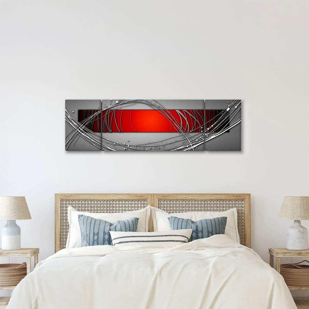 Abstrakcyjny obraz (170x50 cm)